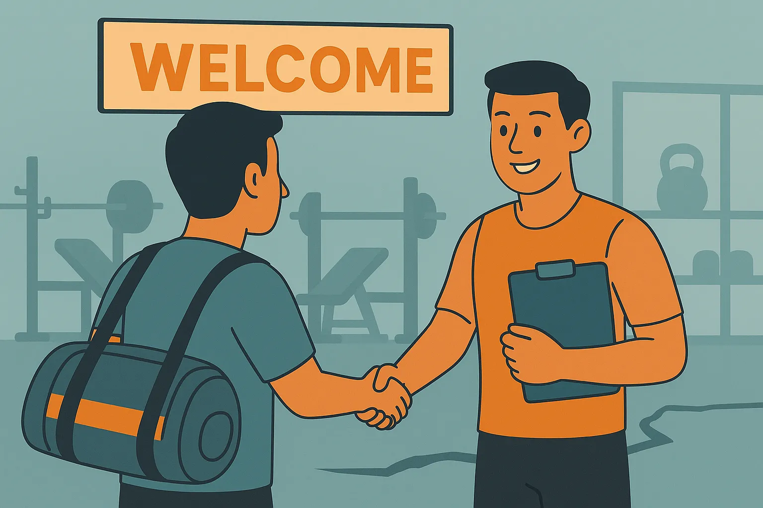 La bienvenida perfecta: cómo lograr que un nuevo socio no abandone al mes