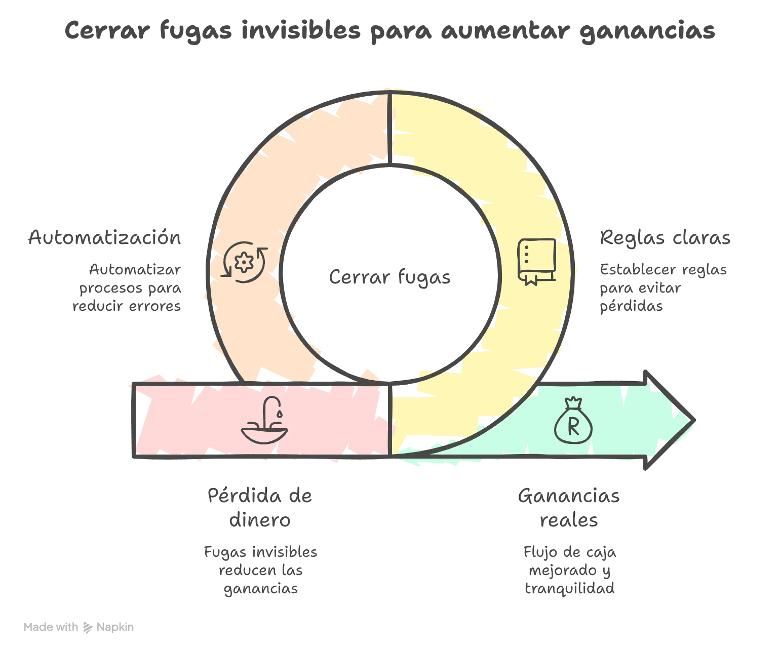 diagrama fugas gimnasio