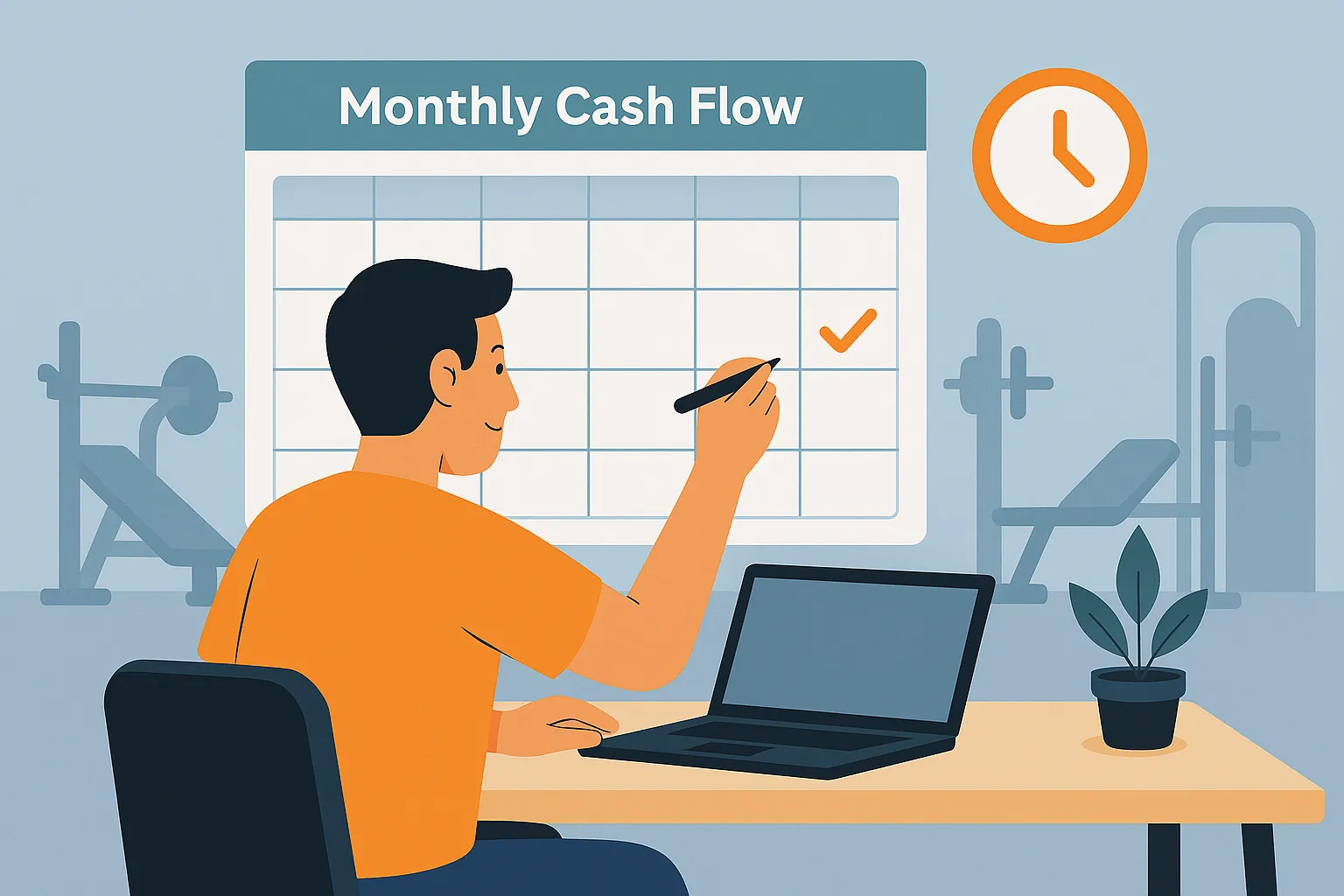 Flujo de caja sin drama: planificá tu mes en 15 minutos